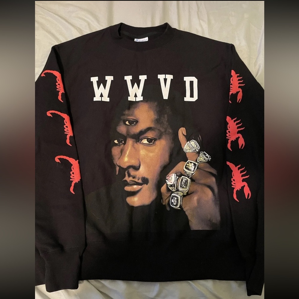 Griselda WWVD Westside Gunn Michael Jordan Scorpion Crewneck - SZ. L